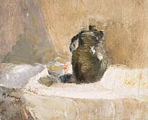 the coffee pot and small cup by alice mumford - click for enlargement