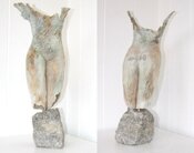 small female torso by adela powell - click for enlargement