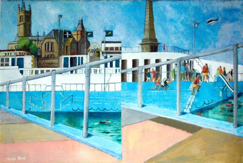 Jubilee Pool, Penzance by Angela Stead - click image to close