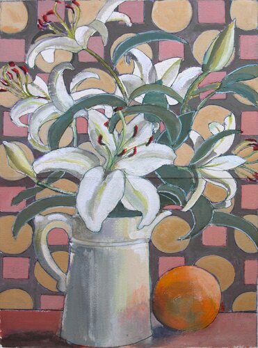 Lillies by Angela Stead - click image to close