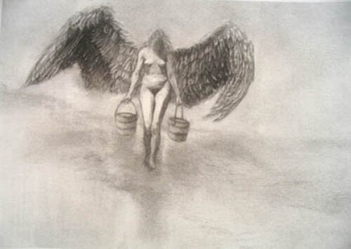 working angel by beth carter - click image to close