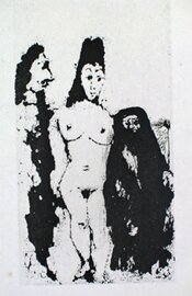 Celestine, Maja et Complice Masculin by Pablo Picasso - click for enlargement