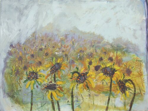 Sunflowers by Daphne McClure - click image to close