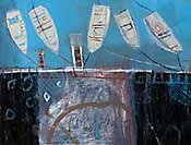 Looking down on Boats in the Harbour by elaine pamphillon - click for enlargement