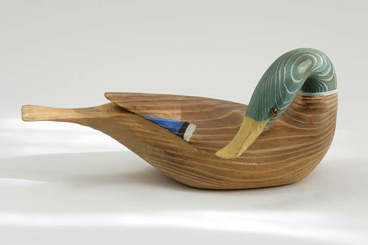 decoy duck by geoffrey bickley - click image to close