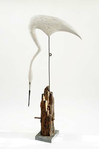 egret by geoffrey bickley - click image to close