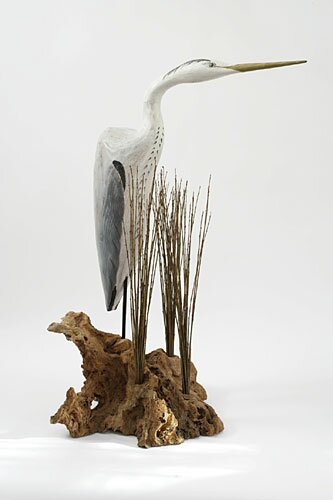 heron by geoffrey bickley - click image to close