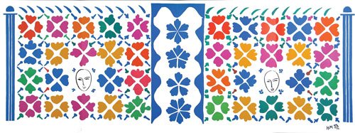 decorations masques by henri matisse - click image to close