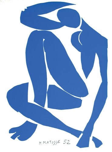 nu bleu III by henri matisse - click image to close