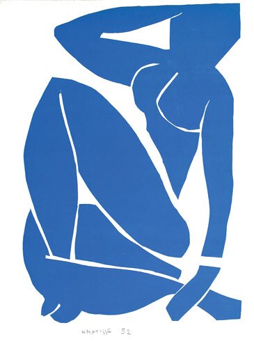 nu bleu IX by henri matisse - click image to close