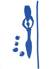 nu bleu I by henri matisse - click for enlargement