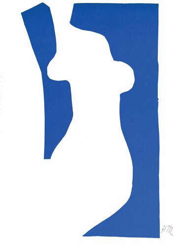 nu bleu VII by henri matisse - click image to close