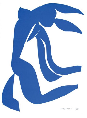 nu bleu XI by henri matisse - click image to close