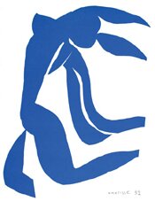 nu bleu XI by henri matisse - click for enlargement