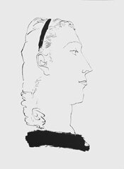 Head of a Haughty woman.jpg by Pablo Picasso - click for enlargement