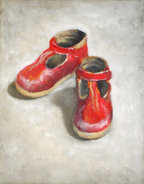 little red shoes by jess allen - click image to close