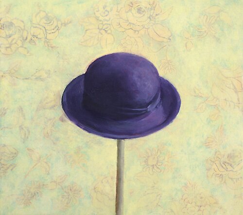 purple bowler by jess allen - click image to close