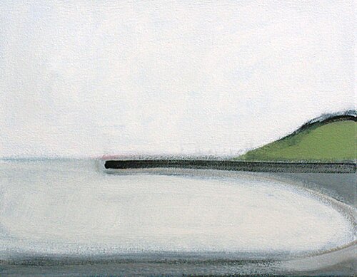 the harbour on a grey day by jessica cooper - click image to close