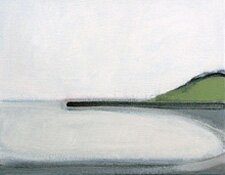 the harbour on a grey day by jessica cooper - click for enlargement