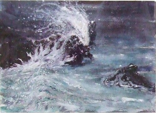 Sea Painting X by Jane Scott - click image to close