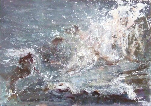 Sea Painting IX by Jane Scott - click image to close