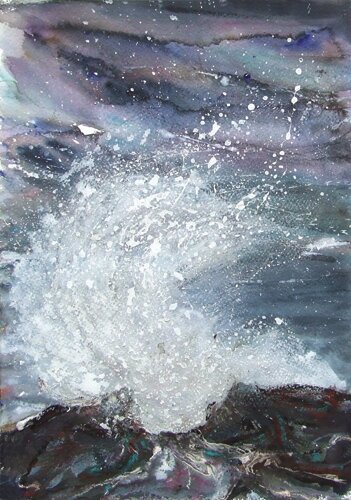 Sea Painting II by Jane Scott - click image to close