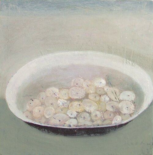 Puddle of Buttons by Marilyn Browning - click image to close