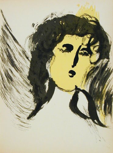 the angel by marc chagall - click image to close