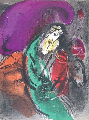 jeremiah by marc chagall - click image to close