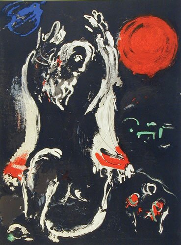 jsaiah by marc chagall - click image to close