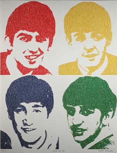 Love me do by Sir Peter Blake RA - click image to close