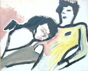 couple VIII - by romi behrens by mixed show - click for enlargement