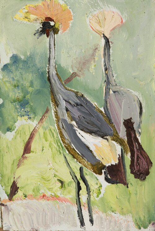 Cranes by Romi Behrens - click image to close