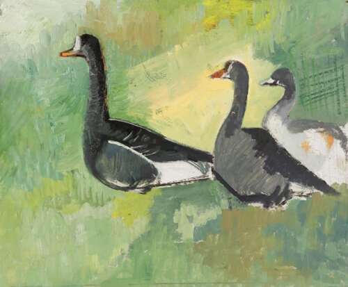 Geese by Romi Behrens - click image to close