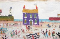 our house on the beach by Simeon Stafford - click image to close