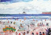 Godrevy lighthouse by Simeon Stafford - click for enlargement