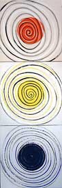 Spiral Tryptich by terry frost - click for enlargement