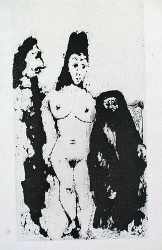 Celestine, Maja et Complice Masculin by Pablo Picasso - click image to close